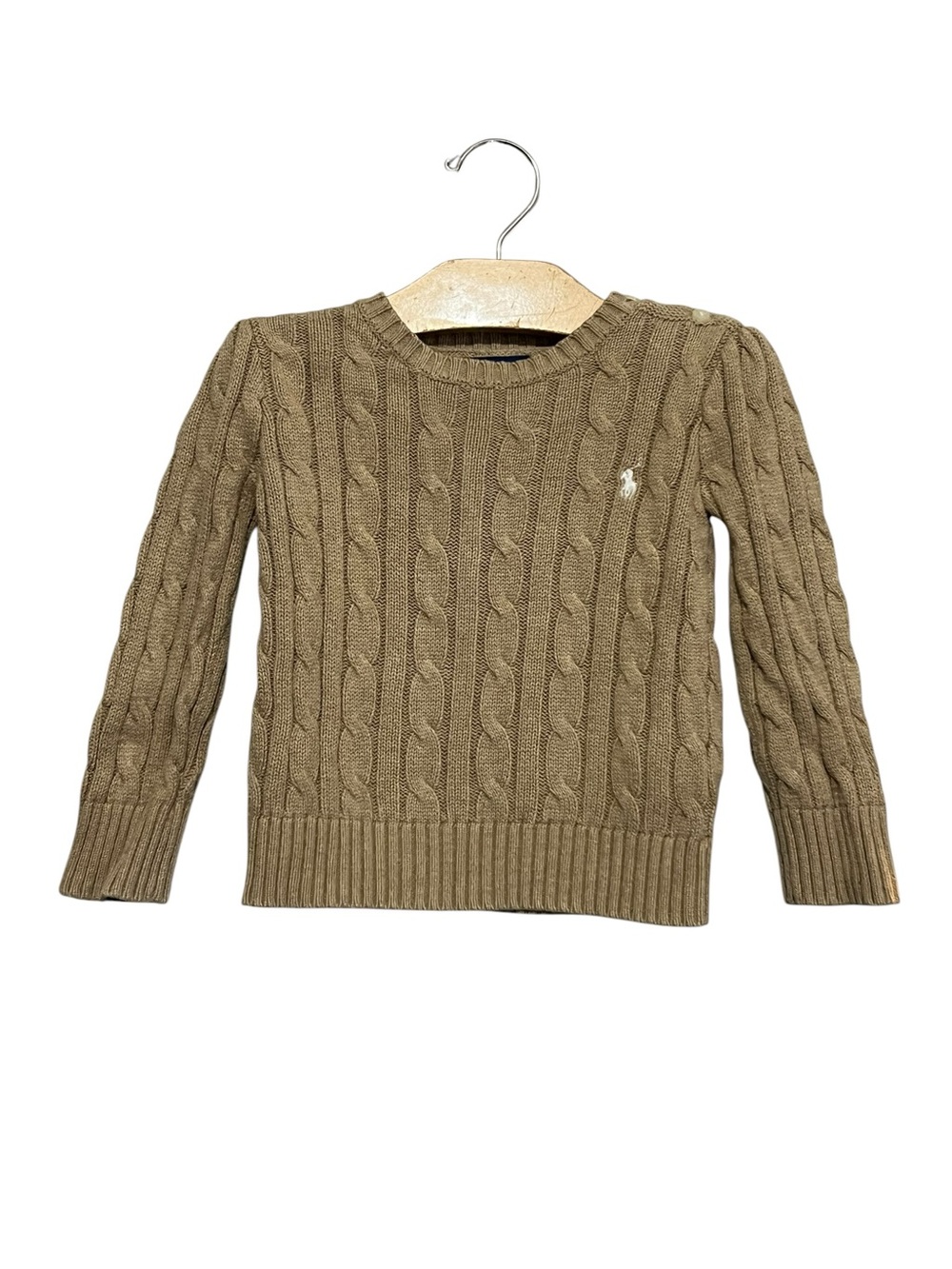Polo by Ralph Lauren Kids Cable Knit Sweater - Brown